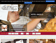 Tablet Screenshot of hotelangelo.com